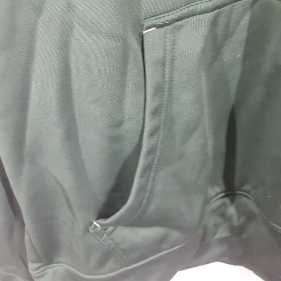 University of South Florida Bulls Hoodie Medium Green USF Champion Pullover Mens - Picture 3 of 8